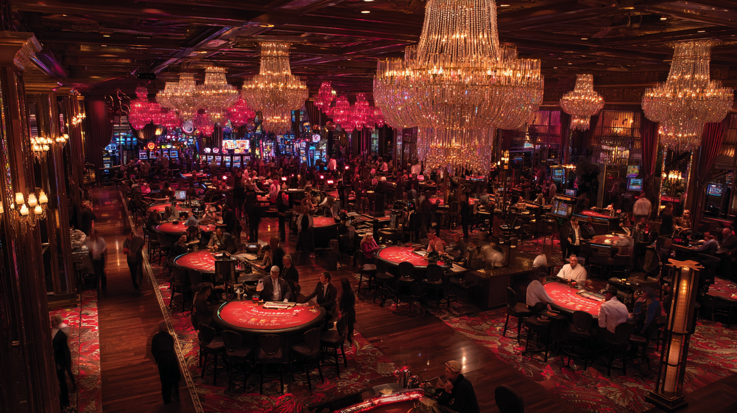 QH88 - Sảnh casino trực tuyến sang trọng